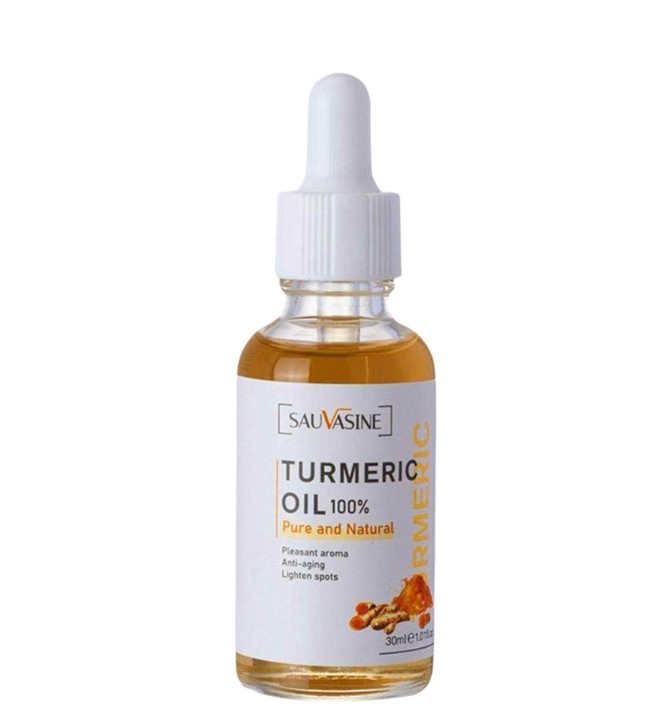 BMRS Turmeric Oil 100 Percent Face Whitening Bright Skin Dark Spot Corrector Oil Control Serum 30ml