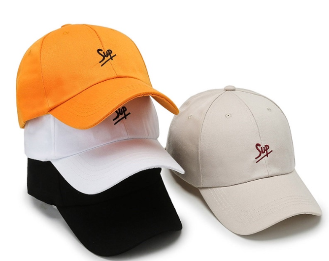 RAINBOWCO Sup Korean Baseball Cap Unisex Purple Cap For Men And Women Unisex Cotton Adjustable