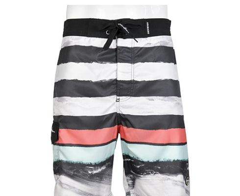 Maui and Sons Boardshort (WHITE BLACK)