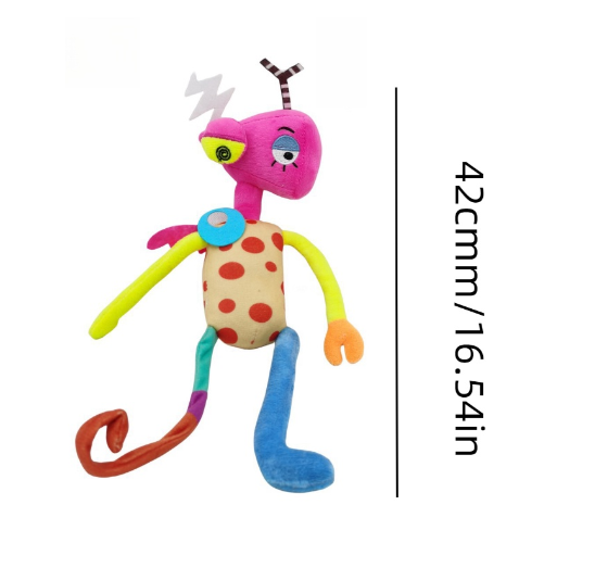 The Amazing Digital Circus Anime Cartoon Plush Pomni Jax Plush doll Toy Theater Rabbit Doll Stuffed Toys Christmas Gifts C14