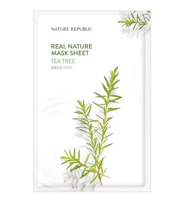 Nature Republic Real Nature  Tea Tree Mask Sheet