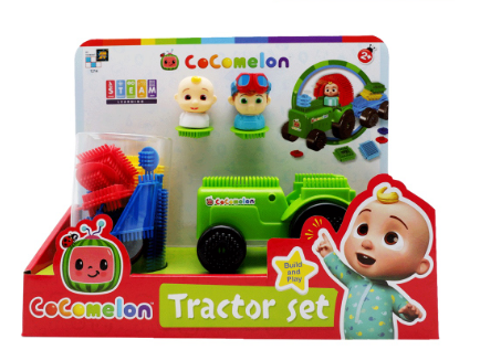 Cocomelon Tractor Set Playset