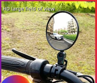 Bike Side Mirror 360 Rotatable Mirrors Waterproof Bicycle Rearview Mirror Bike Accessories