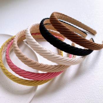 Korean Knitted Yarn Sponge Headband For Ladies Girls Fashion Headbands Hair Band Hair Accessories