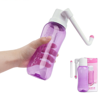 Salorie Sprayer Personal Cleaner Hand Held Seat 500ml Toilet Bidet Tackle Hygiene Washing Travel EVA Portable Bottle P00192