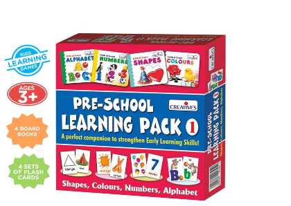 Whiz Kidsz Pre School Learning Pack 1, Educational Learning Games for Kids