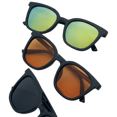 MetroSunnies Dewey Sunnies / Polarized Sunglasses UV400 / Fashion Eyewear for Men and Women