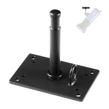 Selens Wall Ceiling Mount Lighting Wall Holder Baby Pin Wall Plate with 5/8" Stud Adapter for Photo Studio Speedlite Light Stand Bracket