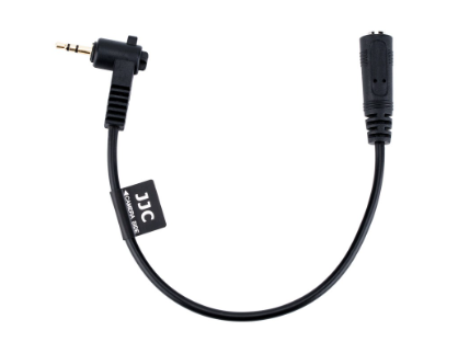 JJC 3.5mm to 2.5mm Stereo Connecting Cable Adapter for Convert 3.5mm Microphones Connector to 2.5mm for Fujifilm Camera X-T30 X-T