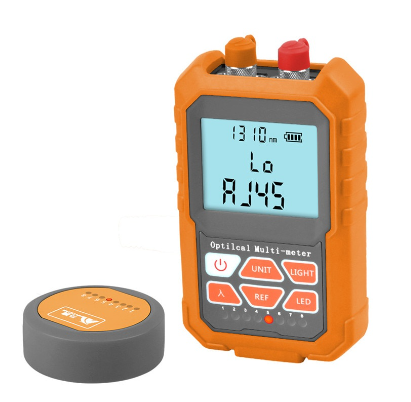 Handheld Multifunction Optical Power Meter 10-15MW Visual Fault Locator VFL Optical Laser Light Source with RJ45 Network test