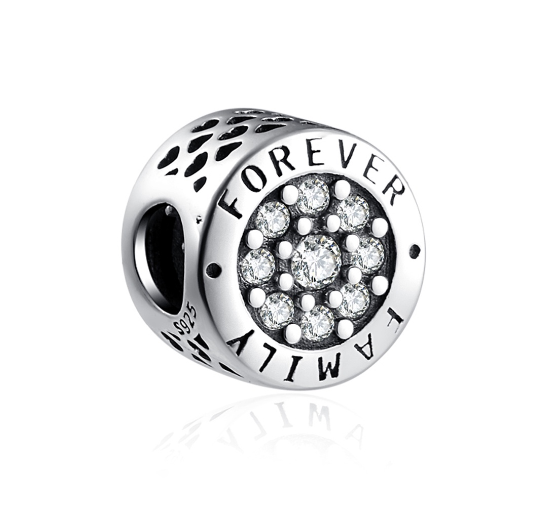 Fit Pandora Charms Beads Bracelet 925 Sterling Silver Pendant Clip Evil Eye Gold Letter Stopper Love Dog  Cat For Women Jewelry Gift Sieve D14