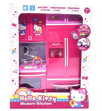 Hello Kitty Modern Kitchen Set with Light and Sound Toys Set