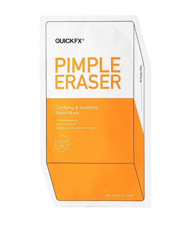 Quickfx Pimple Eraser Clarifying & Soothing Sheet Mask