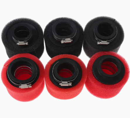 35mm 38mm 42mm 45mm Straight Neck Foam Air Filter Cleaner Moped Scooter Dirt Pit Bike Motorcycle 50-250cc Air Filter Cover