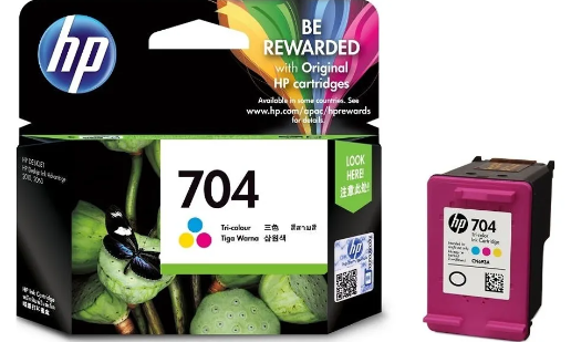 HP 704 Tri-colour Advantage Cartridge Compatible with HP Deskjet