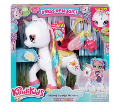 Kindi Kids Series 7 Dress Up Magic Secret Saddle Unicorn Doll