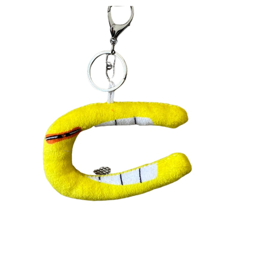 10cm Alphabet Lore Plush Pendant Doll Baby Educational Toy Home Decor Xmas Gift C