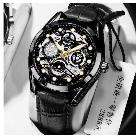 Swiss watch original fashion luxury gold waterproof quartz stainless original Watch for men Fashion Hollo men's Watch M10