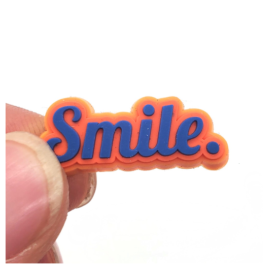 Color Motivational Phrases Crocs Charms Pins Words Jibbitz Charm for Woman Clog Shoes Accessories Decoration 013