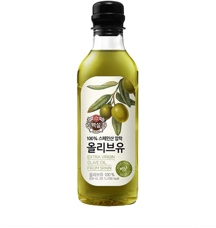 CJ Extra Virgin 100% Pure Olive Oil From Spain 500ml
