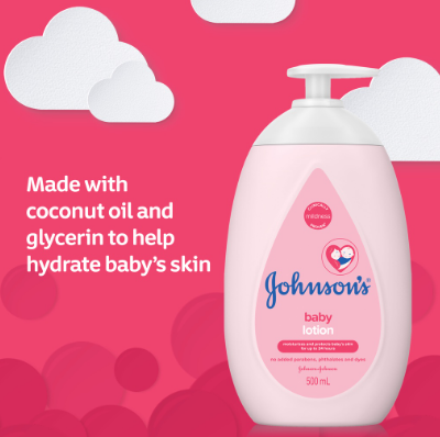 Johnson's Baby Lotion 200ml - Lotion for Baby, Kids, Baby Essentials, Baby Care, Baby Body Lotion
