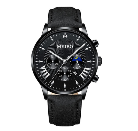 Luxury Gold Watch Men Fashion Calendar Display Stainless Steel Quartz Watch Waterproof Men's Wacthes 14