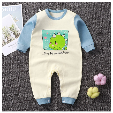 Ready Stock Baby Rompers Jumpsuit Cartoon Animals Newborn Infant Cute Baby Boy Girl Clothes BC3