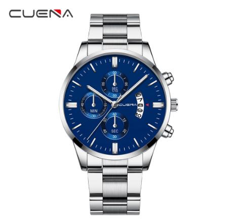 Cuena Men's Watch Leisure Sports Quartz Waterproof Watch 845S 0021