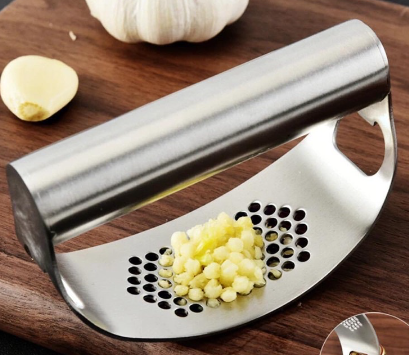 Stainless Steel Garlic Press Rocker Garlic Rocker Crusher Garlic Chopper
