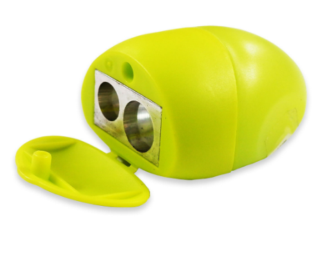 Kum Two-Hole Sharpener Pencil Pal Pop KM-SH-PNPLM2 - School & Office Supplies