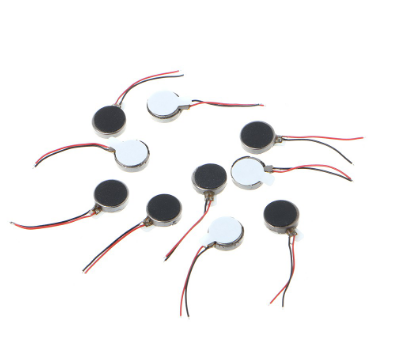 10x DC 3V 70mA 12000±2500RPM Phone Coin Flat Vibrating Vibration Motor