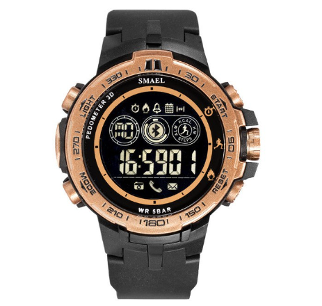 SMAEL8012 Sports Watch Men Multifunction Digital Clock Fashion Chronograph Mens Watches Military LED Waterproof Date Wrist Watches 001