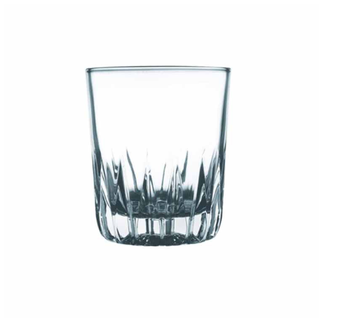 UNION GLASS Clear Glass Rock Glass Water, Juice, Soda, Liquor Glass 280ml |10oz [Set of 6]