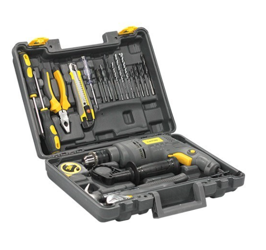 Lotus Impact Drill with 22pcs DIY Tool Kit 13MM LTHD650XL - Power Tool Set