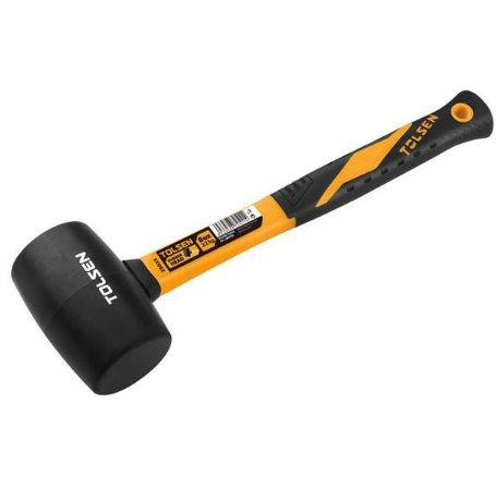 Tolsen Rubber Mallet (8OZ - 32 OZ) Fiberglass Handle