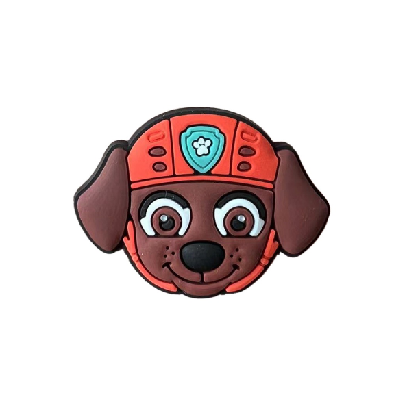 Cartoon Dalmatian Dog Jibbitz Crocs PAW Patrol Shoe Charms Ryder Bulldog Jibitz Charm Pin Chihuahua Jibits Crocks for Women Shoes S20