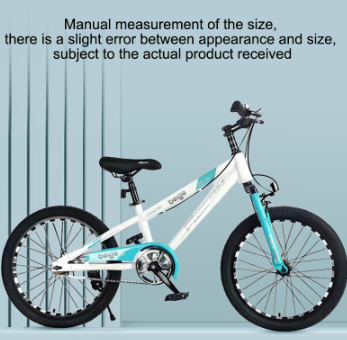 Mountain Bike for Kids High Carbon Steel with Rubber Tires Suitable for Middle-aged Children