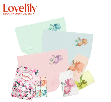 Lovelily 12IN1 Odette Cotton Rich Full Panty