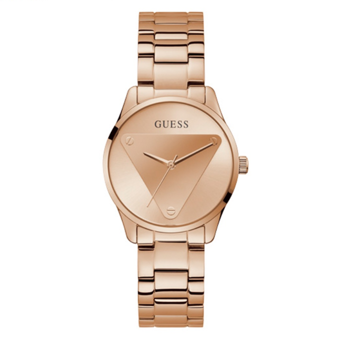 Guess Casual Rose Gold Stainless Steel Analog Quartz Watch For Women GW0485L2