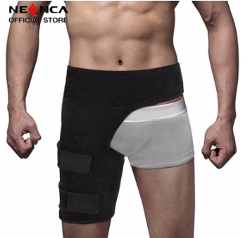 Neenca Hip Brace Support Brace Sciatica Pain Relief Thigh Compression Joint Stabilizer