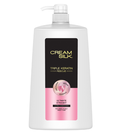 Cream Silk Triple Keratin Rescue Ultimate Straight Conditioner 1.4L