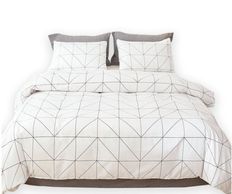 Socone 3IN1 Korea Cotton Single Size Bedsheet Set 36*75+7.8 Fitted Sheet 4310-36