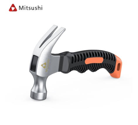 Mitsushi Claw Hammer Mini Stubby Hammer Tool Insulated Handle Nail Hammer Bakelite Handle Rammer