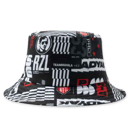 TEAM MANILA PADYAK BUCKET HAT BLACK