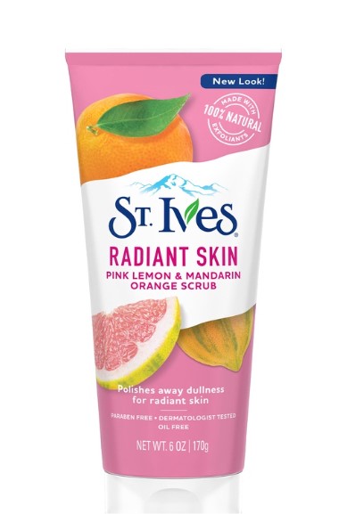 ST. IVES ace Scrub Even & Bright Pink Lemon And Mandarin Orange 6OZ