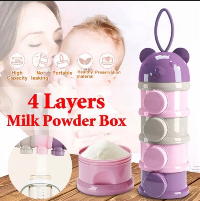 Baby Milk Powder Box Portable Travel Large Capacity Baby