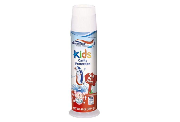 Aquafresh Kids 2+ Cavity Protection Bubble Mint Toothpaste 130.4g