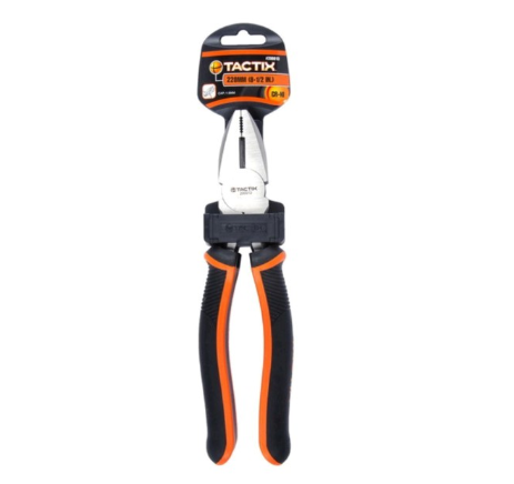 Tactix Linesman Plier 220mm (Black/Orange) ME200013