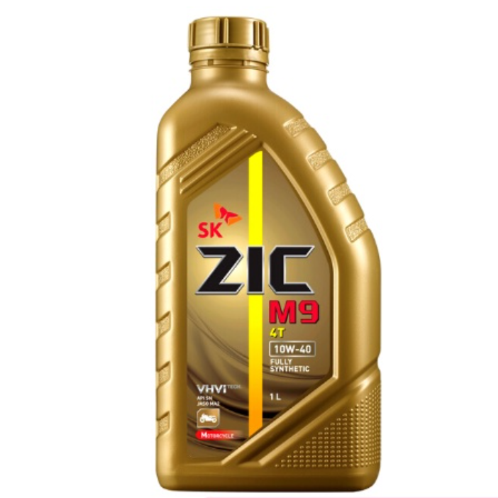 SK ZIC M9 4T 10W-40 Fully Synthetic Motorcycle Oil 1L