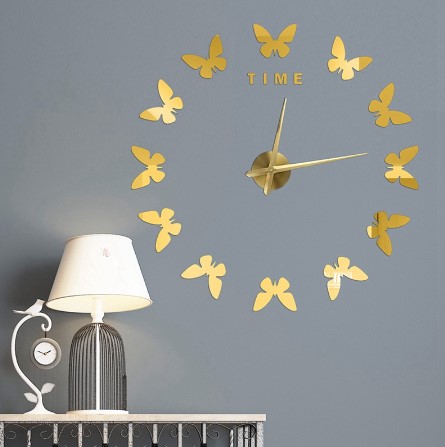 Wall Watch Modern Design Hang Clock 3D DIY Wall Clock